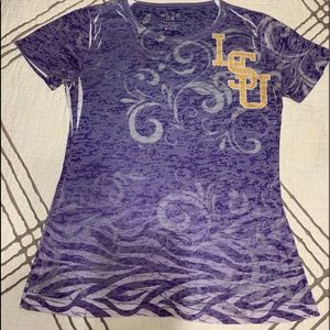 LSU Marbled Shirt
